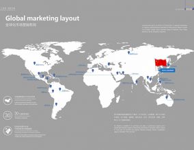 2017 Distributing elevator in more than 40 countries, successfully completed the company